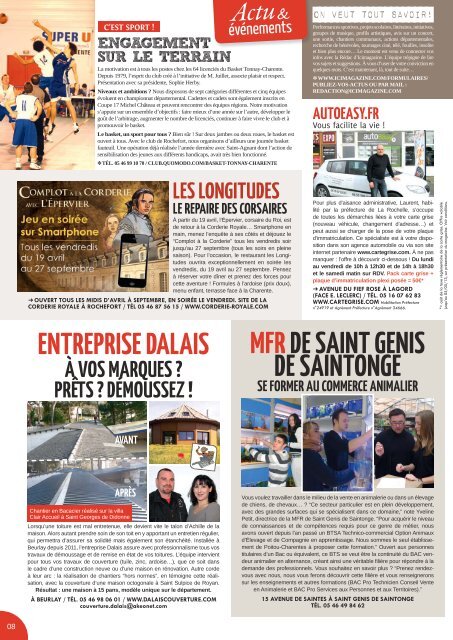 tonnay charente - ICI Magazine