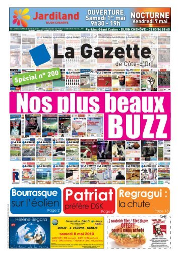 Télécharger le numéro - La Gazette de Côte d'Or