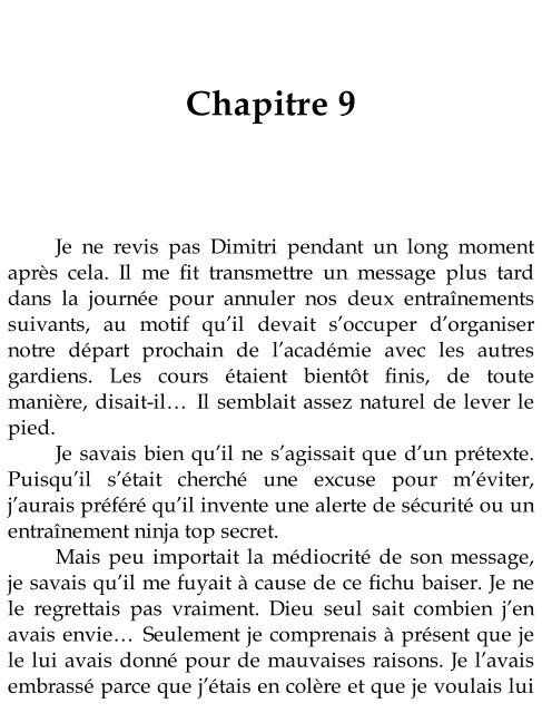 Vampire Academy 2 - Morsure de glace