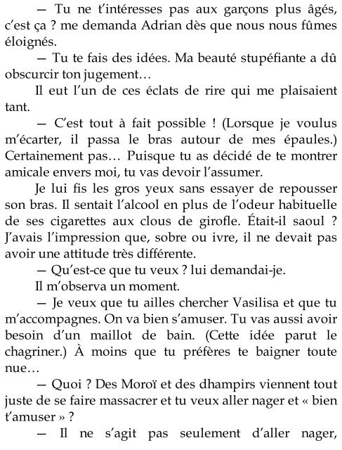 Vampire Academy 2 - Morsure de glace