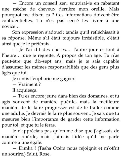 Vampire Academy 2 - Morsure de glace