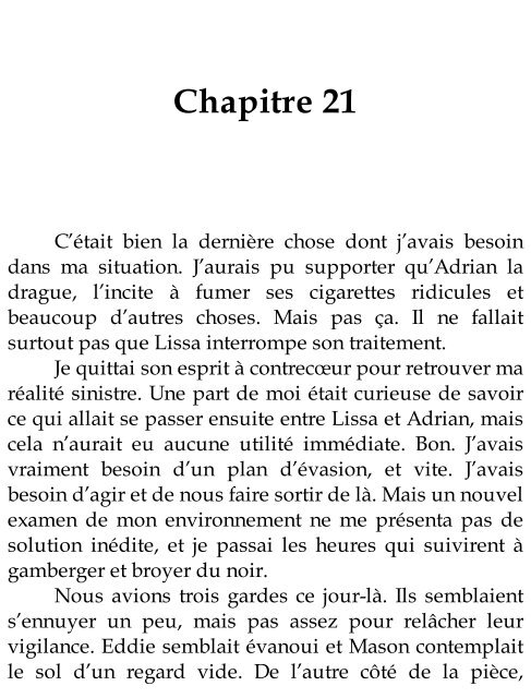 Vampire Academy 2 - Morsure de glace