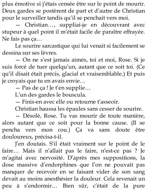 Vampire Academy 2 - Morsure de glace