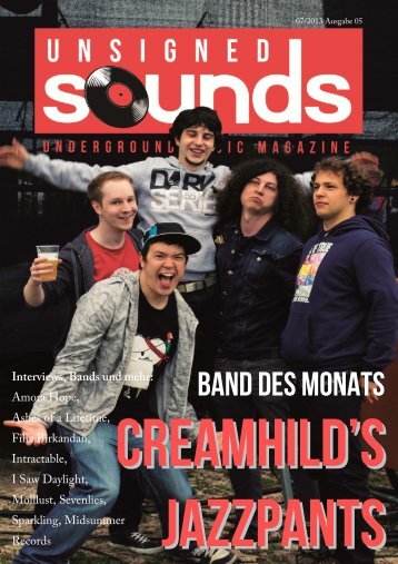 Unsigned Sounds - Underground Music Magazine, Ausgabe 05