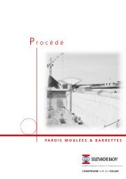 PAROIS MOULÉES - Soletanche Bachy