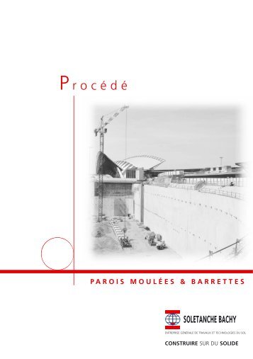 PAROIS MOULÉES - Soletanche Bachy