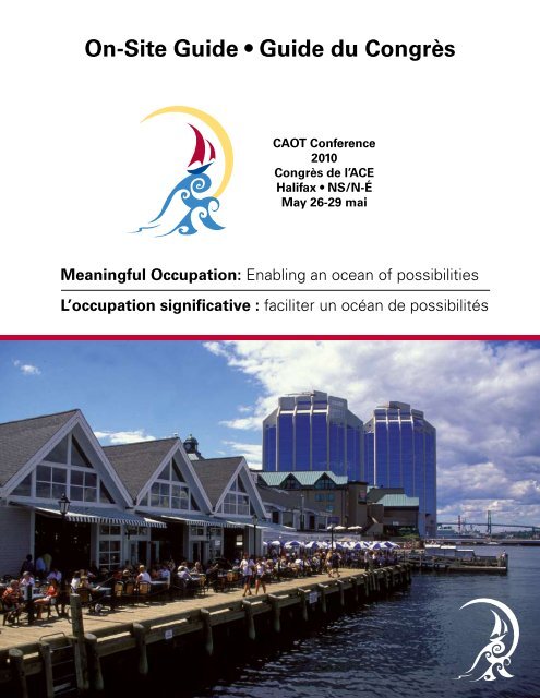 On-Site Guide • Guide du Congrès - Canadian Association of ...