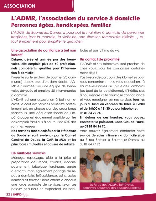 Info Mag n°17 - Baume-les-Dames