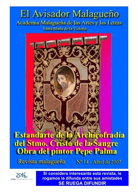 SE RUEGA DIFUNDIR El avisador malagueño