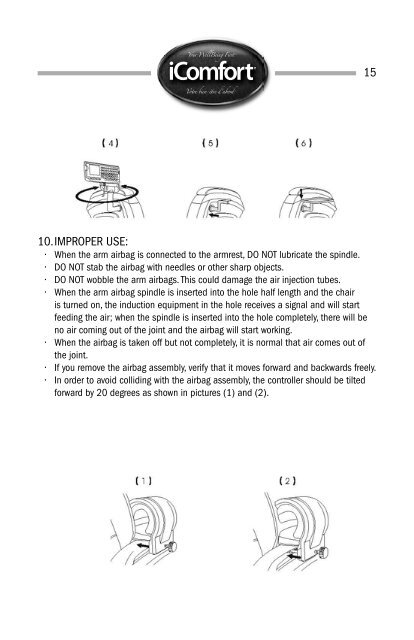 IC1022 USER MANUAL MANUEL DE L'UTILISATEUR - iComfort