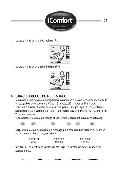 IC1022 USER MANUAL MANUEL DE L'UTILISATEUR - iComfort