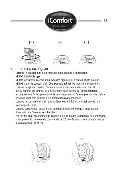 IC1022 USER MANUAL MANUEL DE L'UTILISATEUR - iComfort