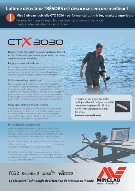 CTX 3030 - Minelab