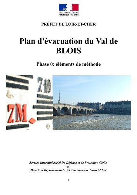 Plan d'évacuation du Val de BLOIS - Académie d'Orléans-Tours