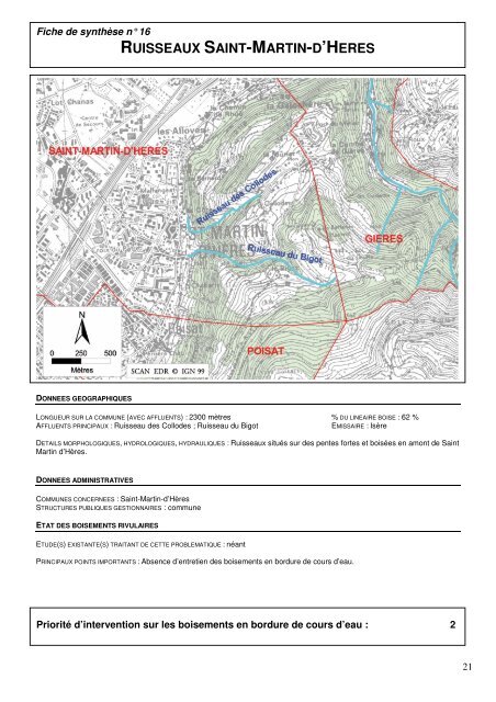 Diagnostic des cours d'eau sur le territoire de la METRO