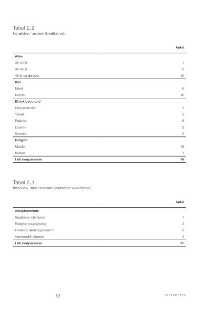 Pardannelse blandt etniske minoriteter i Danmark - SFI