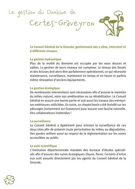 Domaine de Certes-Graveyron - guide (format Document Adobe