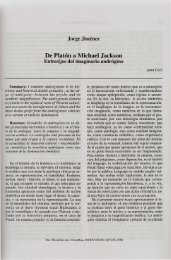 De Platón a Michael Jackson - Universidad de Costa Rica