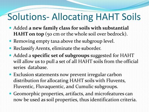 Development of Anthropogenic Soil Classification - Virginia Tech