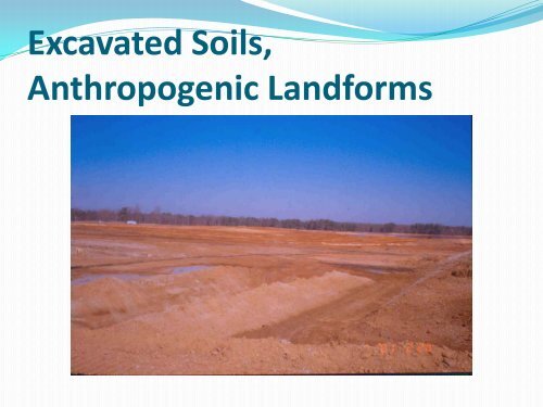 Development of Anthropogenic Soil Classification - Virginia Tech