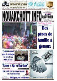 “Former et Agir en Mauritanie”