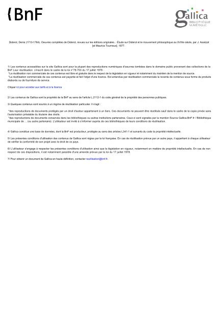 Ebook Profil diderot supplement au voyage de bougainville analyse litteraire de loeuv re profil dune oeuvre
