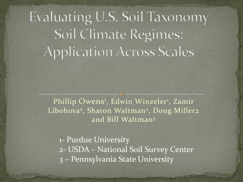 Evaluating the US Soil Taxonomy Soil Moisture Regimes