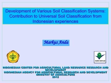 Development of Various Soil Classification Systems