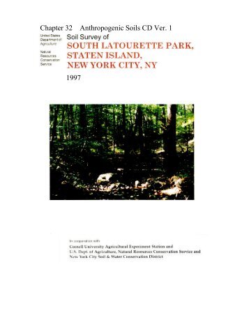 Soil Survey Report for South LaTourette Park, NYC