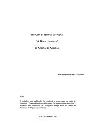 Proposta de leitura de poema de C. de Oliveira