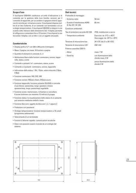 Pulsante EIB/KNX - Feller Clixx