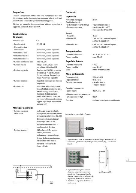 Pulsante KNX - Feller Clixx