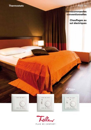 Thermostats Avril 09 Servocommandes ... - Feller Clixx