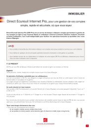 Direct Ecureuil Internet Pro - Caisse d'Epargne