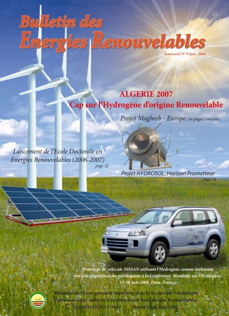 Bulletin des énergies renouvelables - maghreb - europe project ...