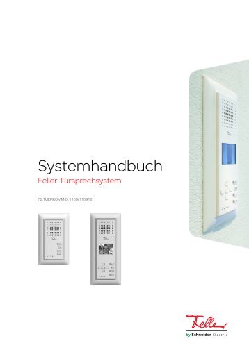 Systemhandbuch - Feller Clixx