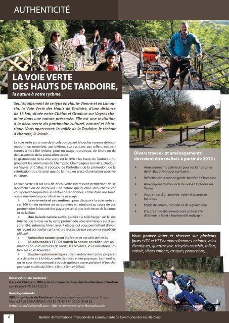 Télécharger le PDF - Communauté de Communes des Feuillardiers
