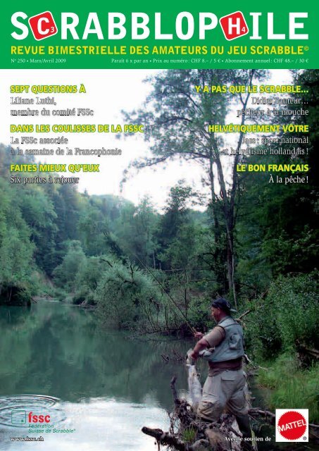 Mars/Avril 2009 - Fédération Suisse de Scrabble