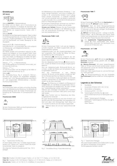 Bewegungsmelder pirios 180 44180 D10 (1–10 V Dimmer)