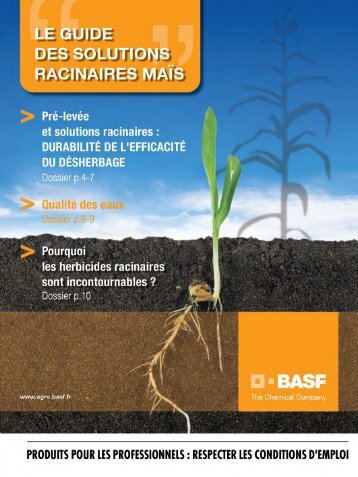 Télécharger le guide des solutions racinaires BASF Agro (pdf)