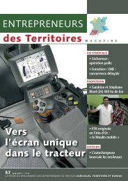 Vers l'écran unique dans le tracteur - fnedt.org