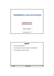 RadioMobile y otras herramientas - Ivan Bernal
