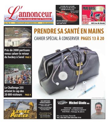 Annonceur Hebdo-Litho (Page 1) - Sorel-Tracy Région