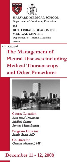 The Management of Pleural Diseases including Medical ... - CME