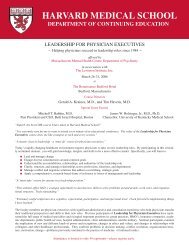 Harvard Medical School - HMS-CME