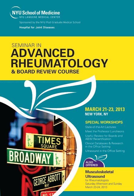 ADVANCED RHEUMATOLOGY