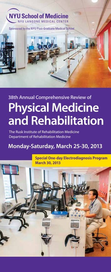 38th Annual Comprehensive Review Of Physical Medicine And