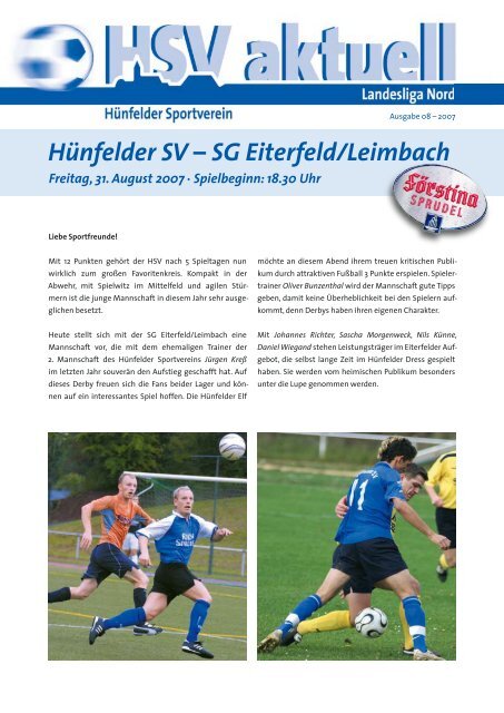 8-07_HeftHSVaktuell_SG Eiterfeld Leimbach.indd