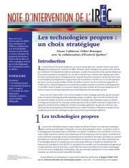 Les technologies propres : un choix stratégique - CSN