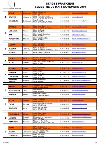 Liste stages praticiens de mai 2010 à novembre 2010 (.pdf)